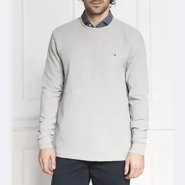Tommy Hilfiger: Серый свитшот 