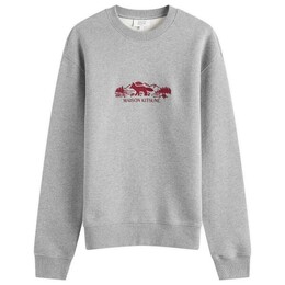Maison Kitsuné: Серая толстовка 