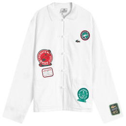 Lacoste: Белая футболка 