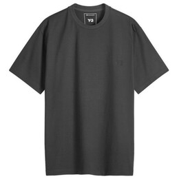 Y-3: Чёрная футболка 