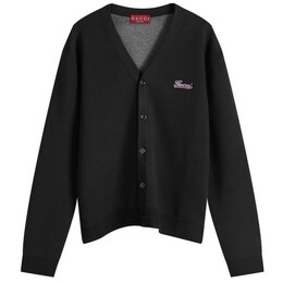 Gucci: Чёрный кардиган 