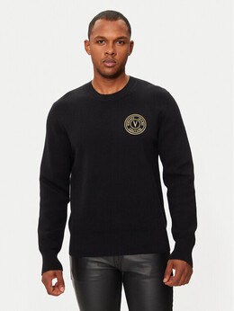 Versace Jeans Couture: Чёрный свитер 