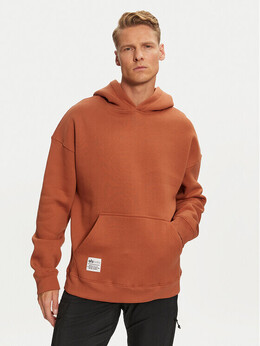 Alpha Industries: Коричневая толстовка 