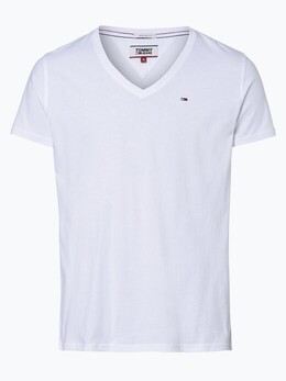 Tommy Jeans: Белая футболка 
