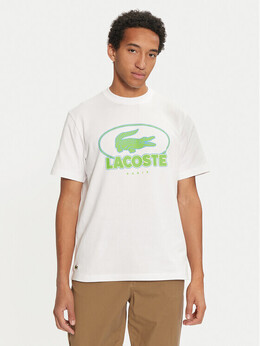 Lacoste: Белая футболка 