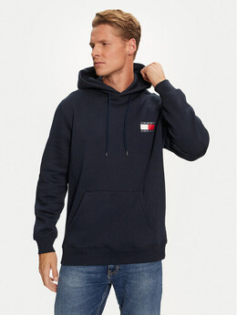 Tommy Jeans: Синяя толстовка 