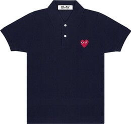 Comme Des Garçons Play: Синяя рубашка  Heart