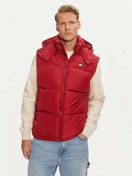 Tommy Jeans: Красный жилет 