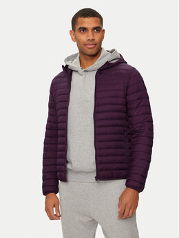 United Colors Of Benetton: Фиолетовый пуховик 