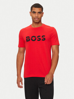 BOSS: Красная футболка 