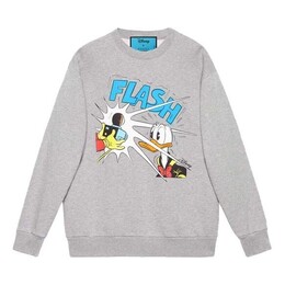 Gucci: Серая толстовка  Donald Duck