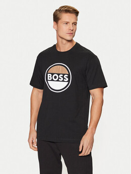 BOSS: Чёрная футболка 