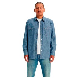 Levi's: Рубашка  Barstow Western с длинным рукавом