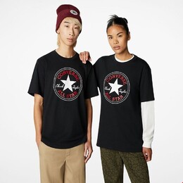 Converse: Чёрная футболка  All Star