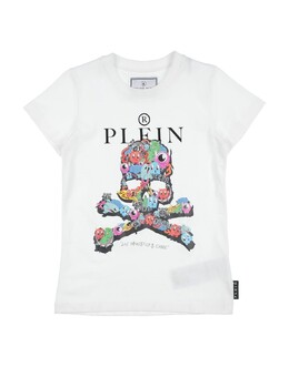 Philipp Plein: Белая футболка 