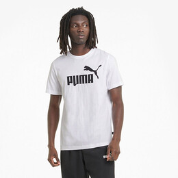 PUMA: Белая футболка  Essentials