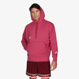 Nike: Розовая толстовка 