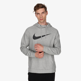 Nike: Серая толстовка  Dri FIT
