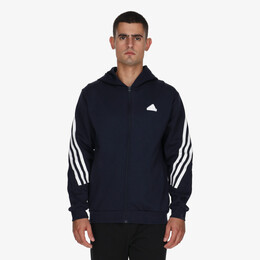 Adidas: Синяя толстовка 