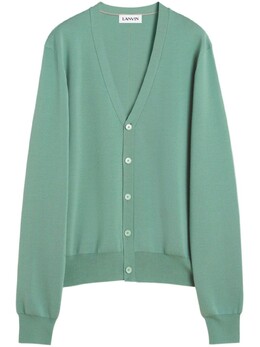 Lanvin: Зелёный кардиган 