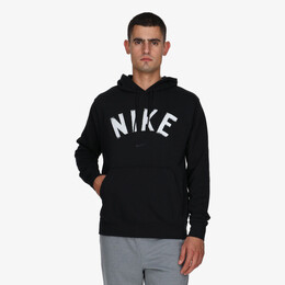 Nike: Чёрная толстовка 