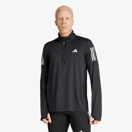 Adidas: Чёрная толстовка 