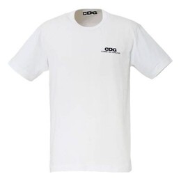 Comme Des Garçons Play: Белая футболка 