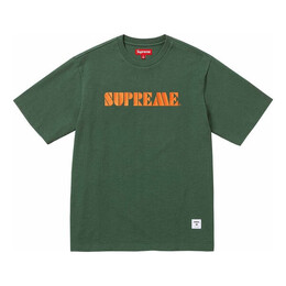 Supreme: Зелёная футболка 