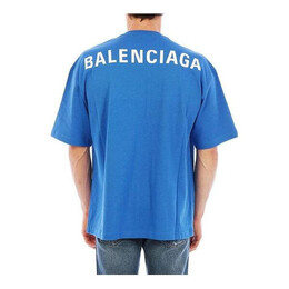 Balenciaga: Футболка с принтом 