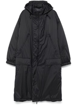 Y-3: Чёрный пуховик 