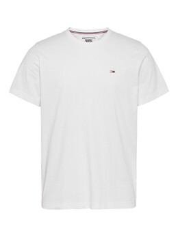 Tommy Hilfiger: Белая футболка  Tommy Jeans