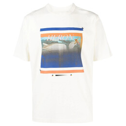Heron Preston: Белая футболка 