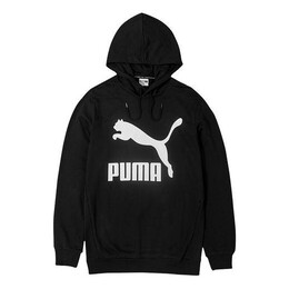 PUMA: Чёрная толстовка 
