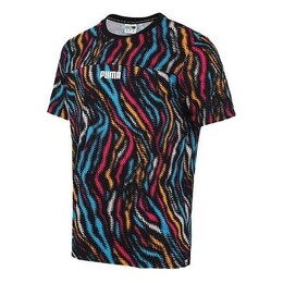 PUMA: Чёрная футболка 