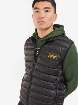 Barbour: Чёрный жилет  International