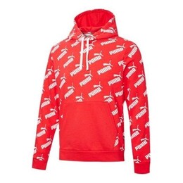 PUMA: Красная толстовка  Amplified