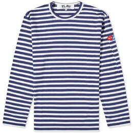 Comme Des Garçons Play: Футболка с длинным рукавом 