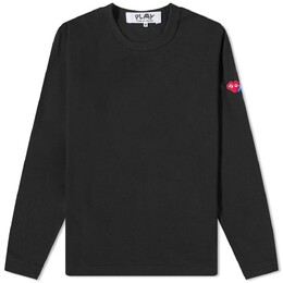 Comme Des Garçons Play: Футболка с длинным рукавом 