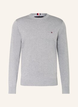 Tommy Hilfiger: Серый свитер 