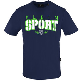 Plein Sport: Синяя футболка 