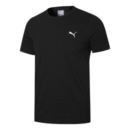 PUMA: Чёрная футболка  Essentials
