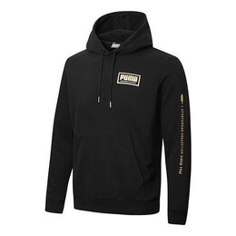 PUMA: Чёрная толстовка 