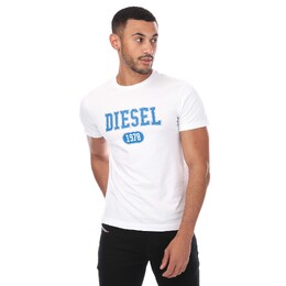 Diesel: Белая футболка  T Diegor