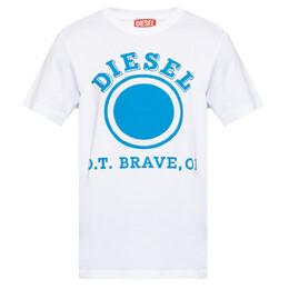 Diesel: Белая футболка 