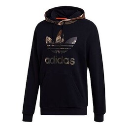 Adidas: Чёрная толстовка  Originals