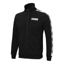 PUMA: Чёрная куртка 