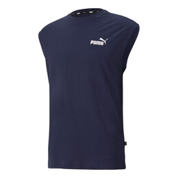 PUMA: Синий жилет  Essentials