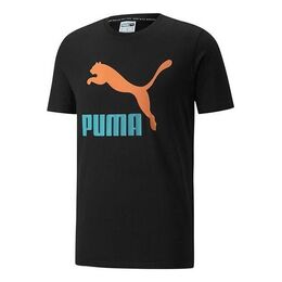 PUMA: Чёрная футболка  Classics