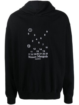 Maison Margiela: Чёрная толстовка 
