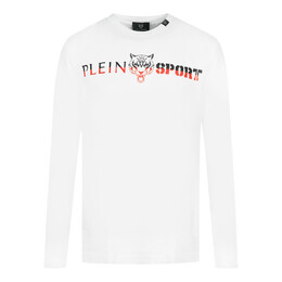 Plein Sport: Футболка с длинным рукавом 